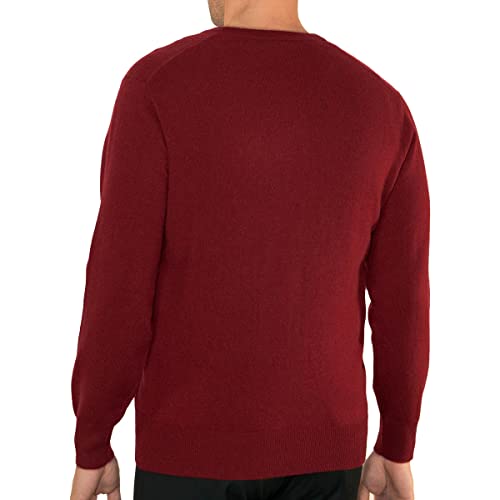 Lona Scott Men's Cashmere V Neck Sweater3