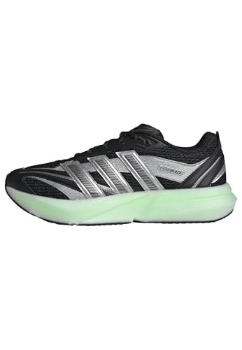 Adidas Men's Lightblaze Glow, Black/Silver Metallic/Lime Burst, 11