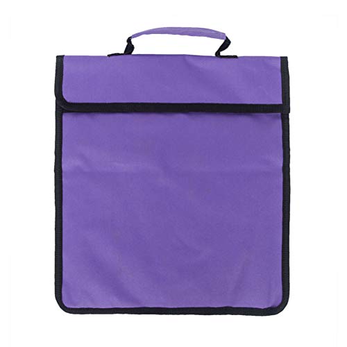 Jauarta Garden Pouch Foldable Portable Garden Kneeler, Bench Kneeling Bag, Seat Storage Tote Hanging Organizer, Gardening Tools Storage Stool Multiple Storage Pouch (Purple),