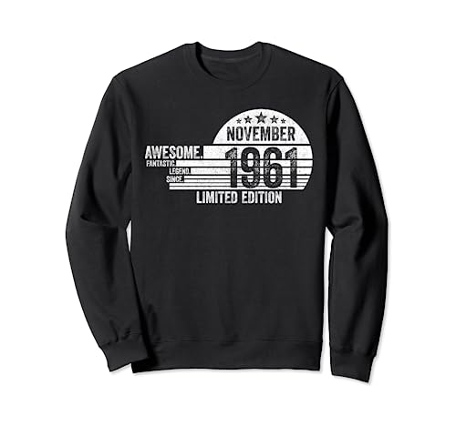 Regalo De Cumpleaños, Impresionante Desde Noviembre 1961 Sudadera