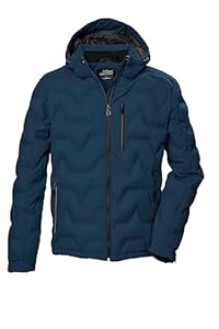 killtec Herren Steppjacke mit Kapuze/Jacke ist wasserabweisend KOW 60 MN QLTD JCKT, dunkelblau, XL, 41834-000