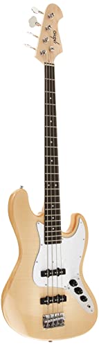 Monoprice 4 String Acoustic-Electric Bass Guitar, Right (625741) #TOP19