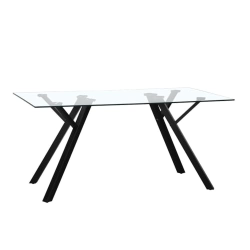 LOLAhome Mesa de Comedor Rectangular Elsa para 8 Personas de