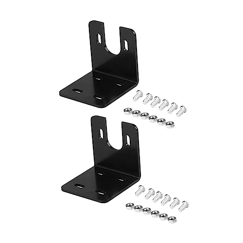 KITANDOVE 2 Sets Mini Motor Gear Motor Mounting Bracket Holder for DIY Projects Robust and Durable