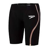 Speedo(スピード) 競泳水着 Fastskin LZR Pure Intent HW JAM ファストスキンレーザーレーサーピュアインテントハイウエストジャマー 水泳 メンズ SC61902F ブラック/ゴールド 20