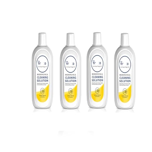 掃除機床洗浄液レモン風味 500ml、Tineco FLOOR ONE S5/S3/IFLOOR3/IFLOOR2/IFLOOR シリーズに対応(4pcs)