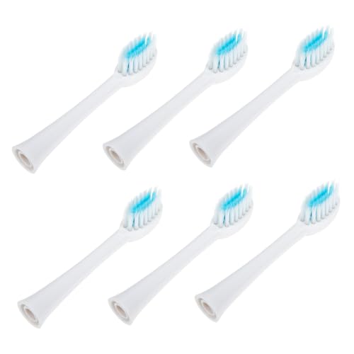 EPIGEIST 6 piezas Cabezales de Recambio para Cepillo Oral Eléctrico X- Cerdas Suaves para Encías Compatibles con X Q Q Cabezal Recargable para Adultos