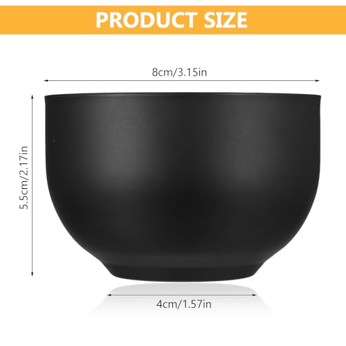 Rasierschale Edelstahl Rasierseifenschalen, Shaving Bowl, Rasierschüssel, Rasiertiegel, Metall Rasierseifenbecher, Rasur Seifenschale für Rasierschaum Männer Rasierer Nassrasur Herren Geschenke