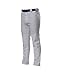 A4 N6162 - Pro Style Open Bottom Baggy Cut Baseball Pants Grey