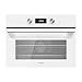 Teka | Horno Compacto Multifunción | Modelo HLC 8400 | Hydroclean | Eficiencia energetica A+ | Cristal Blanco | 23.2 x 47.5 x 40.2 cm