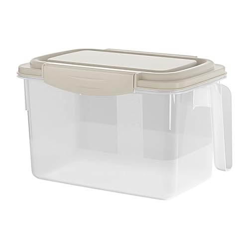 Envases Para Almacenar Alimentos De | 4.5L Transparente para Conservación de Verduras y Hortalizas,Conservadora ,para Familias Cocineros Padres Restaurante Sobras Huevos Despensa Camping Apartamento R