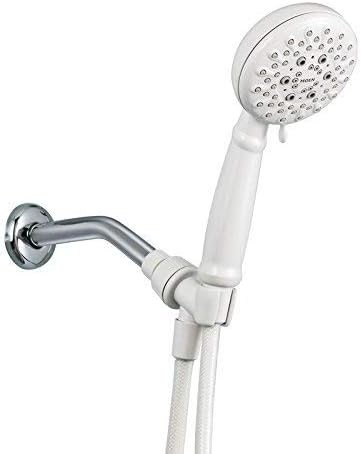 Moen 23015W Multi-Function Hand Shower Package with Hose, White