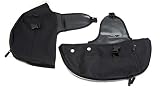 Mutazu Soft Lowers Chaps Leg Warmer for Harley Sportster XL883 1200 OEM Engine Guard (Black)