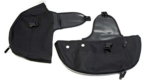 Mutazu Soft Lowers Chaps Leg Warmer For Harley Sportster Xl883 1200 Oem Engine Guard (Black) #TOP7