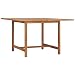 Produktbild vidaXL Teak Massiv Gartentisch Esstisch Holztisch Teaktisch Terrassentisch Balkontisch Tisch Gartenmöbel Esszimmertisch Küchentisch 120x120x75cm