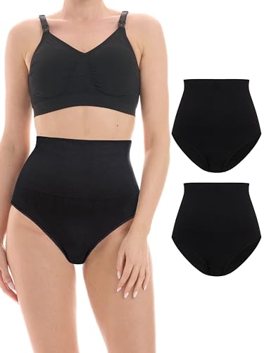 Herzmutter Wochenbett Unterhosen Kaiserschnitt-Geburt - 2er Set -...