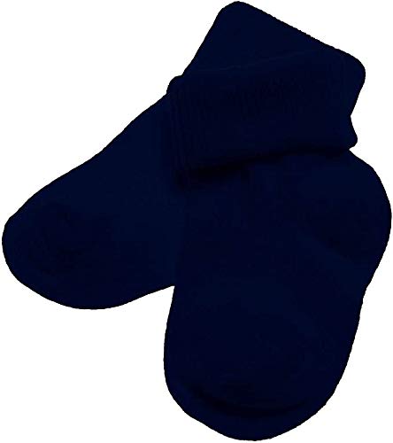 PETTI Artigiani Italiani - Calcetín de bebé de verano, 6 pares de calcetines de bebé de algodón hilo de Escocia, 100% fabricado en Italia, calcetines para bebé. turquesa 0 meses Cover