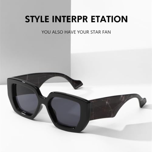 Sunglasses Women Wide Glasses Legs Men Travel Shades Male Female UV400 Retro Luxury3