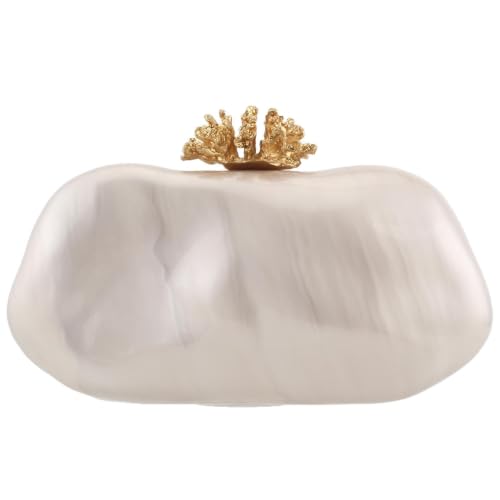 Image of Gets Acrylic Purses and Handbags for Women Multicolor Perspex Geometric Patterns Box Clutch Banquet Evening Crossbody Handbag