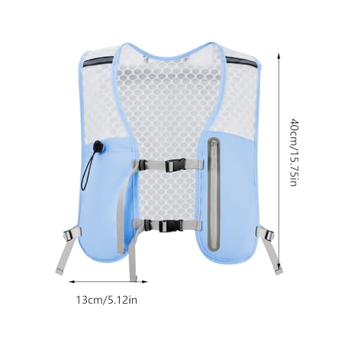Chaleco de hidratación running con bolsillo seguro para móvil 2