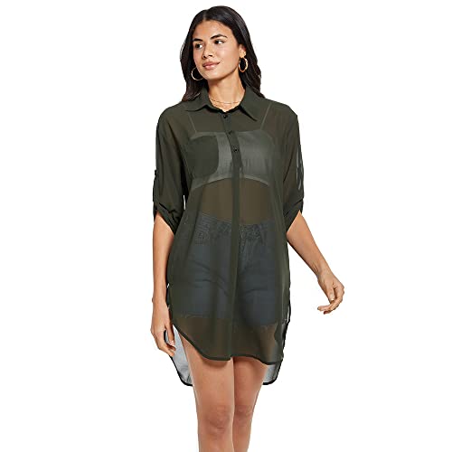 Cache maillot de bain robe ete anti-sable au sechage rapide