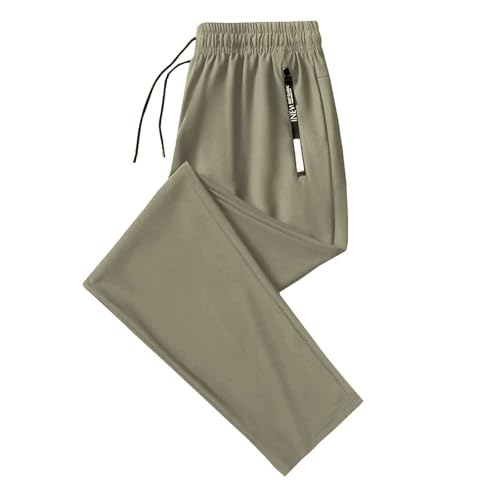 Image of Pants for Women Over 50, Ice Silk Womens Casual Ice Silk Breathable Pants