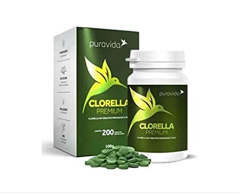 Kit Algas - Clorella Premium + Spirulina Premium - Pura Vida