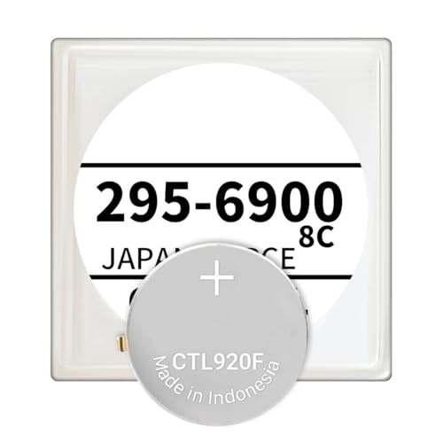 Batterie pour Citizen Eco-Drive 295-69 295-6900 CTL920F, compatible avec Panasonic Batterie de rechange pour Citizen Eco DriveE210 E260 E270 E600 E610 E650 E660 E670 G900