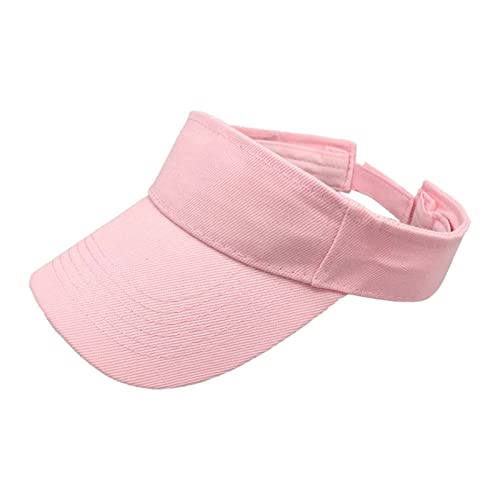 QIUYI Gorras de verano para mujer, gorra de béisbol ajustable para hombres y mujeres, unisex, gorra de tenis, sombrero de sol (rosa, talla única)