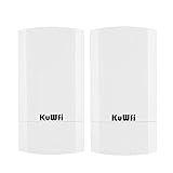 richtfunkantenne 【Tipps zur Verwendung des Produkts】Das LED-Display kann den Betriebsmodus/die Kanal-/Signalstärke anzeigen, der H/C-Schalter die Master-/Slave-Einheiten betätigen, kein Zugriff auf die GUI erforderlich, Drücken Sie Reset. 1s wird automatisch gekoppelt. Wenn das falsche Gateway und die falschen DNS-Informationen übergeben werden. Sie können versuchen, eine manuelle IP-Adresse mit der Gateway-Adresse des Originalmodems zusammen mit dem DNS Ihrer Wahl einzugeben