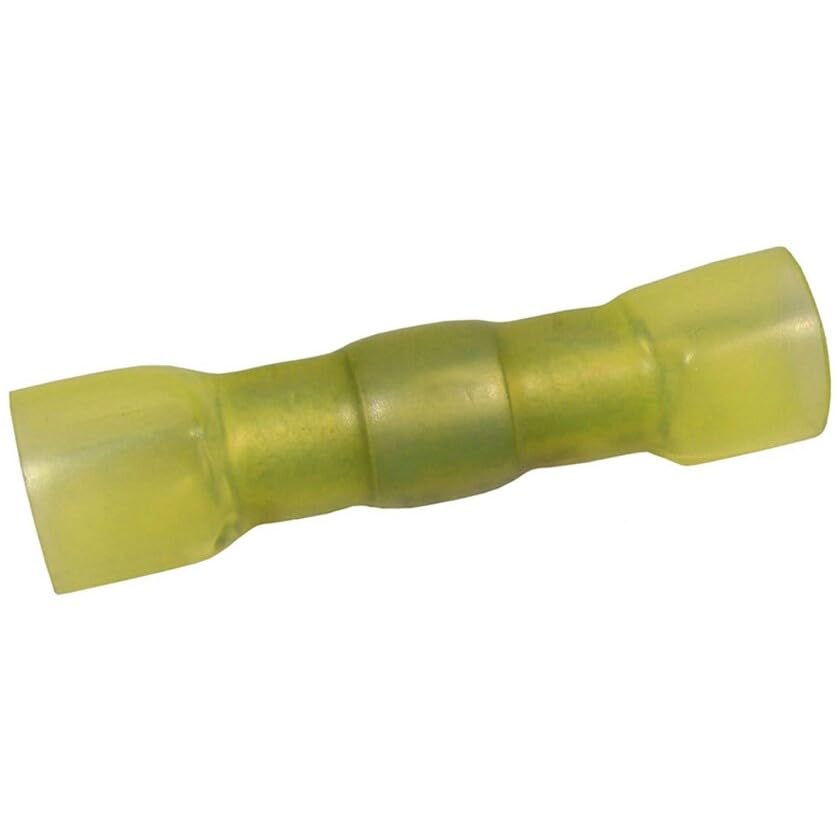 Pico 2274A 12-10 AWG Electrical Wiring Crimp and Solder Seal Heat Shrink Butt Connectors 100 per Package