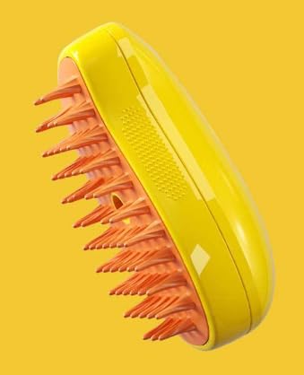Pet Steam Brush 3-in-1 – Cat & Dog Grooming Brush with Spray – Hair Remover & Deshedding Comb – Silicone Massage Cleaner for Pets - image 2