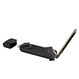 ASUS USB-AX56 Adaptador Wi-Fi AX1800 USB de doble banda, color negro
