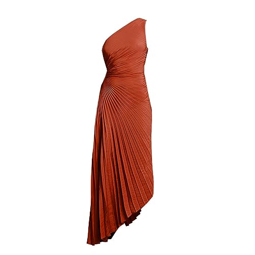 Robe longue XXL plissée masquant les imperfections du corps