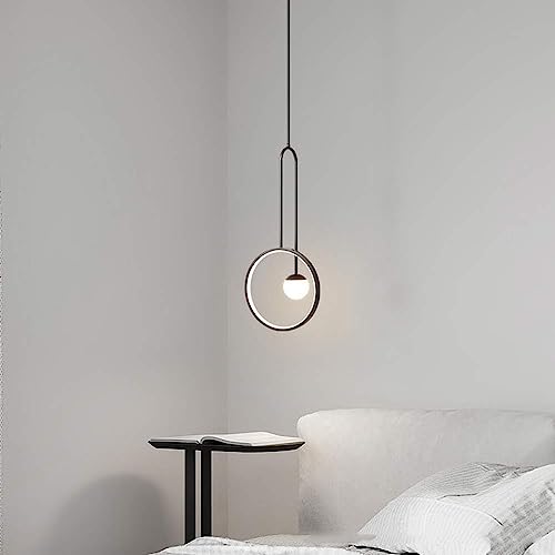 Luces colgantes LED para comedor y salón industrial con iluminación regulable de techo