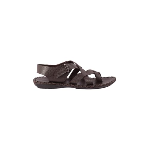 Image of Mochi Men Faux Leather Flat Sandal