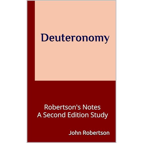 Deuteronomy Audiolibro Por John Robertson arte de portada