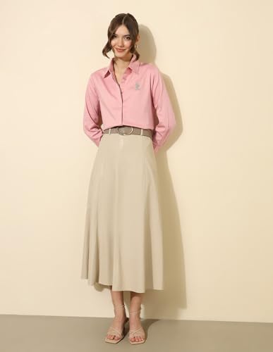 Image of Cotton Sateen Regular fit Shirt