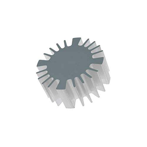 Image of SK56925AL Heatsink LED Ø: 60mm H: 25mm FISCHER ELEKTRONIK