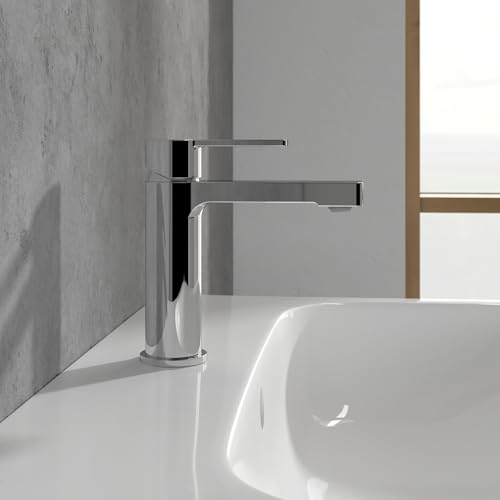 Mitigeur de lavabo économiseur d'eau Villeroy & Boch Architectura carré - 4