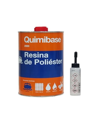 Resina Poliester 1 kg + Catalizador (1 kg)