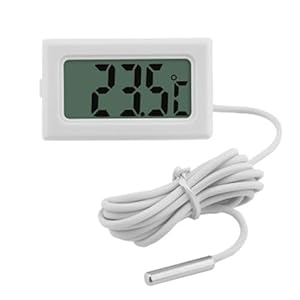 SparklWLeaf Mini-Digitalthermometer mit wasserdichter Sonde