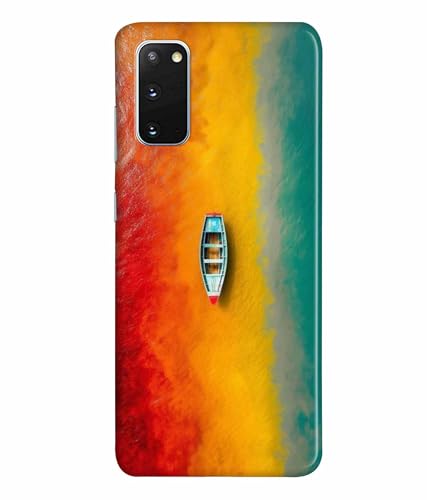 Image of Printed Hard Back Case Cover & Compatible for Samsung Galaxy S20 | Nature Vector Art (Multicolor) - D1207