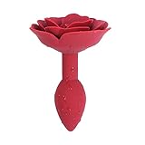  Silicona roja loto suave zorro cola de animal Plùg Bùtt felpa vestir decoración fiesta gato salvaje lindo anime extendido