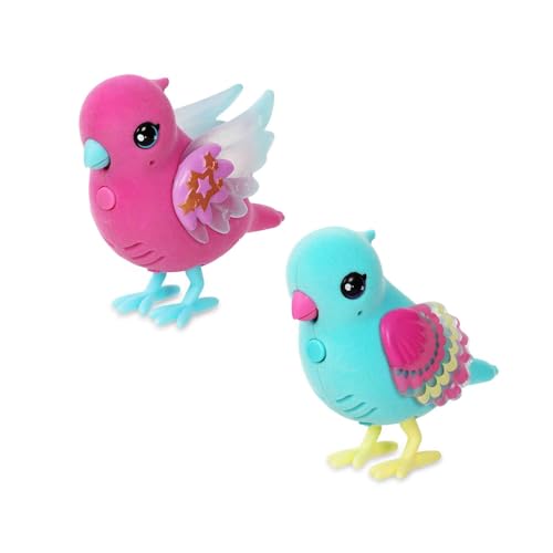 FAMOSA- Little Live Pets Pajaros parlanchines Brillan en la Oscuridad. Mod sdos, Multicolor (LPB14000)