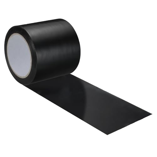 Image of PATIKIL Corrosion Protection Pipe Tape, 108 Ft x 3.9 Inch PVC Insulation Wrap Duct Tape Self Adhesive for Metal Electrical Piping Drain Pipe Electrical Wires HVAC Duct, Black