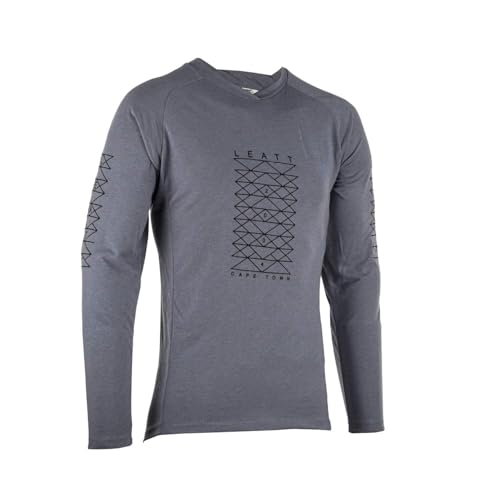 Zip frontale impermeabile Leatt Maglia MTB Gravity 2.0 a Maniche Lunghe Leggera e Comoda