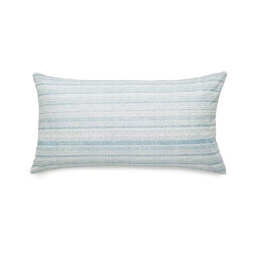 Image of Amazon Basics Lightweight Microfiber Comforter Sets, 7 Pieces, King Size, Navy Geometrics