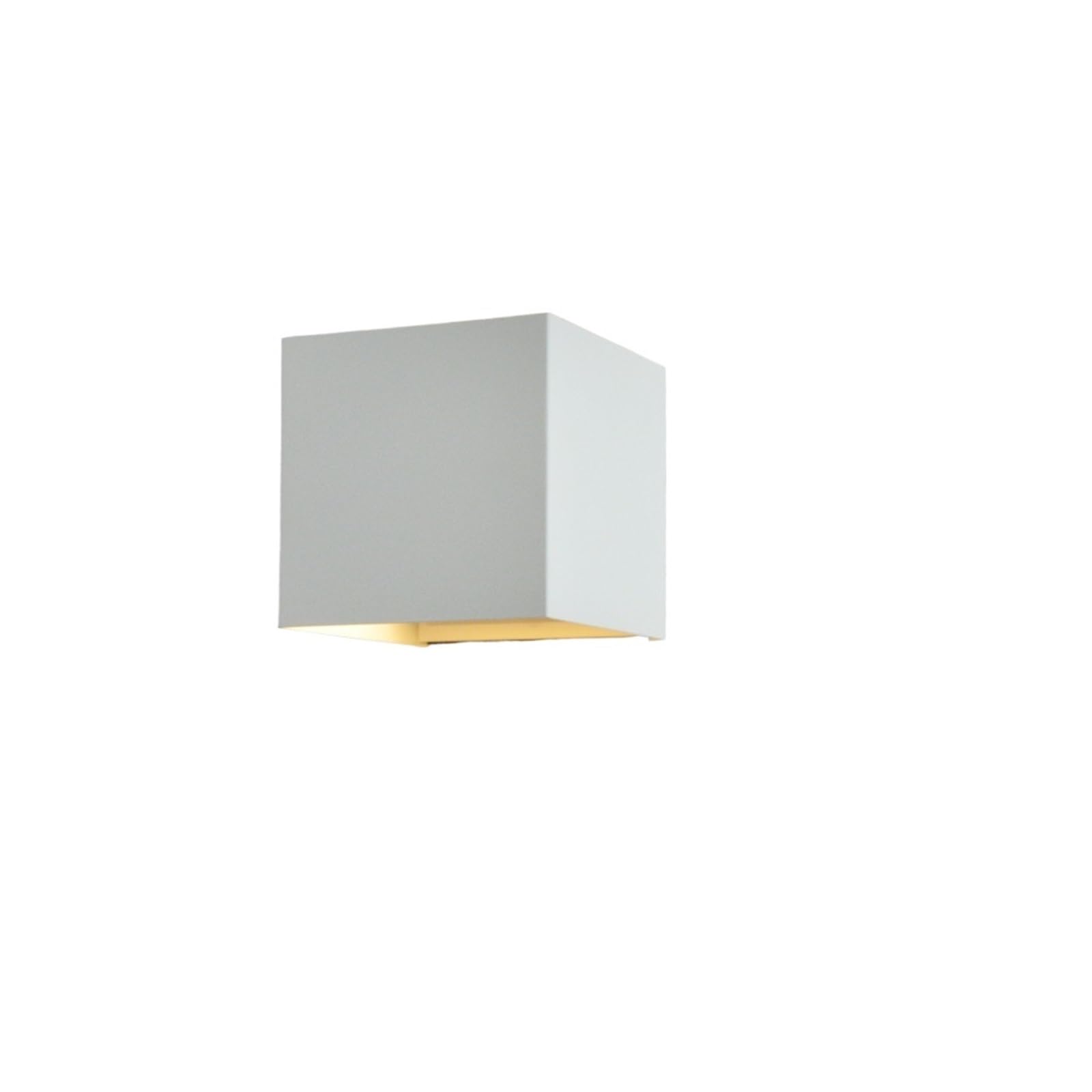 CUDTAPI LED Intelligent Motion Sensor Wall Lamp 6W With Battery Charging With USB Wall Light For Bedroom Night Lighting Corridor(White 1Ps)