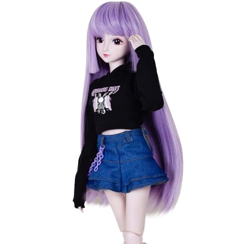 Muñeca articulada 1/3 BJD 56 cm con ropa removible miniatura 2